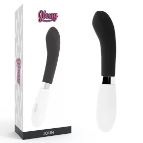 GLOSSY - érzéki fekete vibrátor