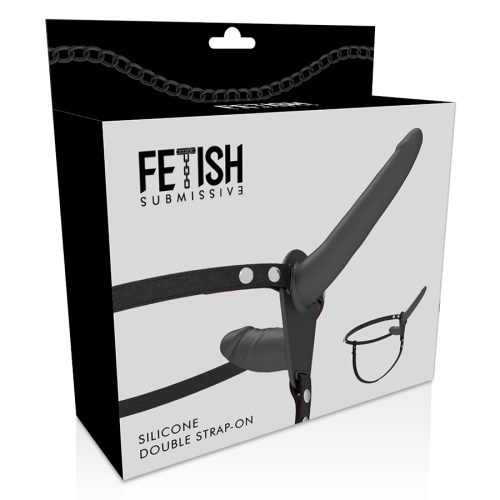 FETIS ALÁRENDELT DUPLA PENETRIX STRAP-ON FEKETE