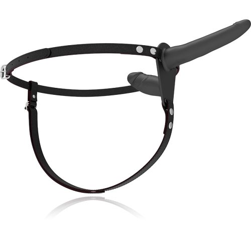 FETIS ALÁRENDELT HEVER - DUPLA BEHATOLÁSÚ FEKETE VIBRÁTOR