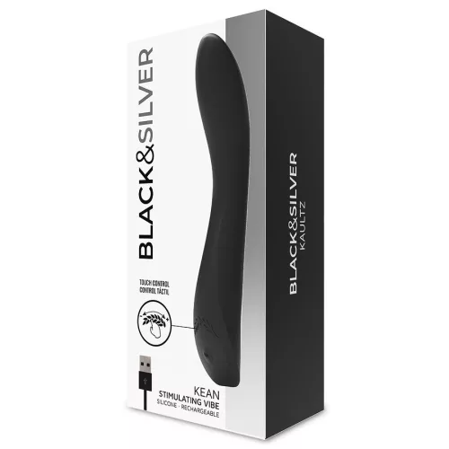 BLACK&SILVER – érintésvezérlésű prémium vibrátor