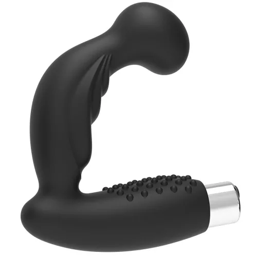 ADDICTED TOYS – újratölthető prosztata vibrátor, fekete