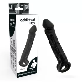 ADDICTED TOYS – fekete donga nyújtó íntámasz