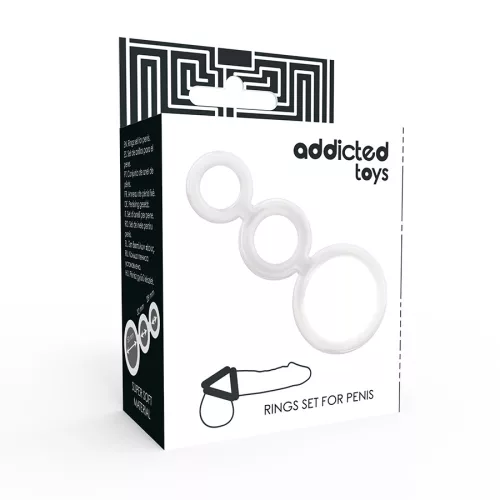 ADDICTED TOYS - GYŰRŰK A PÉNISZHEZ ÁTLÁTSZÓ
