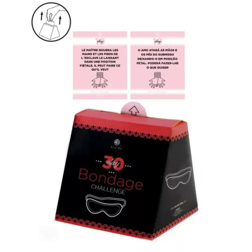 30 napos kötözői kihívás kártyajáték