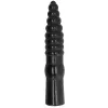 ALL BLACK – 33 cm hosszú prémium anál vibrátor
