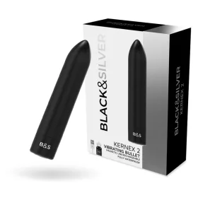 BLACK&SILVER - KERNEX 2 FEKETE REZGŐ MÁGNESES GOLYÓ