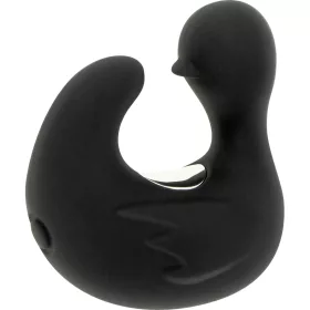   BLACK&SILVER - DUCKYMANIA ÚJRATÖLTHETŐ SZILIKON STIMULÁLÓ KACSA GYŰK