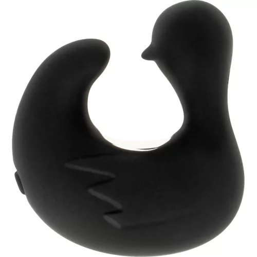 BLACK&SILVER - DUCKYMANIA ÚJRATÖLTHETŐ SZILIKON STIMULÁLÓ KACSA GYŰK