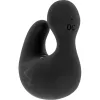 BLACK&SILVER - DUCKYMANIA ÚJRATÖLTHETŐ SZILIKON STIMULÁLÓ KACSA GYŰK