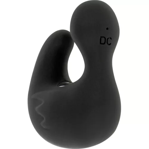 BLACK&SILVER - DUCKYMANIA ÚJRATÖLTHETŐ SZILIKON STIMULÁLÓ KACSA GYŰK