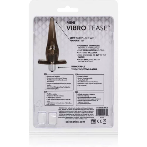 CALEXOTICS - MINI VIBRO TEASE FEKETE