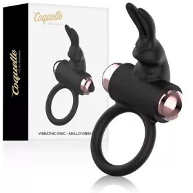   COQUETTE CHIC DESIRE - FARAS GYŰRŰ VIBRÁTORRAL FEKETE/ARANY