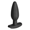 ELECTRASTIM - SZILIKON FEKETE ROCKER BUTT PLUG MEDIUM