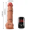 CYBER SILICOCK – ultra reális folyékony szilikon 21 cm-es dildó