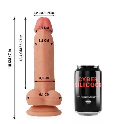 CYBER SILICOCK – ultrarealisztikus folyékony szilikon dildo