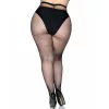 LEG AVENUE - HALHÁLÓS HARISNYA PLUSZ SIZE