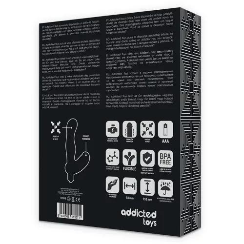 ADDICTED TOYS - P-SPOT VIBE SZILIKON PROSZTATA ANÁLIS STIMULÁTOR