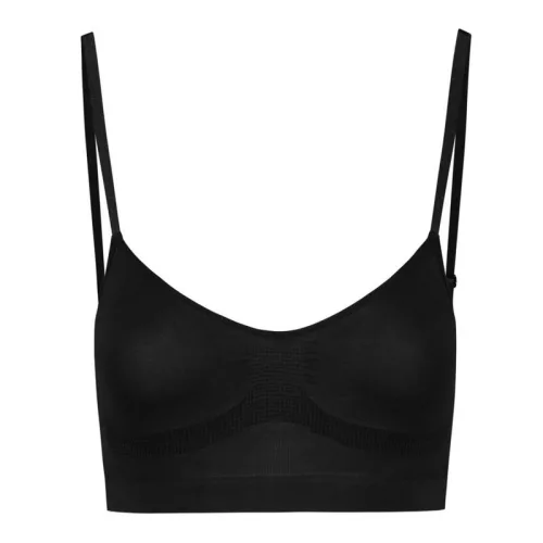 BYE-BRA - KÖZEPES KONTROLLÚ MELLTARTÓ, ZÖNÖS FEKETE MÉRET S