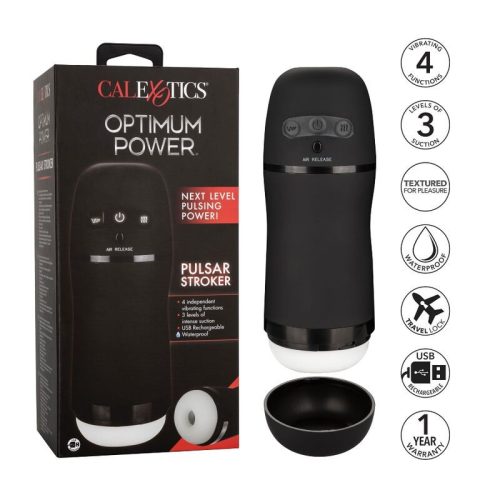 CALEXOTICS – OPTIMÁLIS POWER VIBRATING SZÍVÓ MASZTURBÁTOR