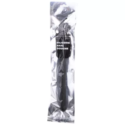 ALL BLACK – 27 cm hosszú szilikon anális duózár rendszer