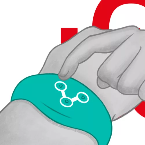 WATCHME – VEZETÉK NÉLKÜLI TECHNOLÓGIA ÓRA AQUAMARINE