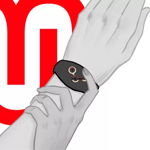 WATCHME – VEZETÉK NÉLKÜLI TECHNOLÓGIA ÓRA JET BLACK ÉS RÉZ