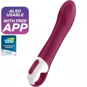 Big Heat Satisfyer Connected Vibrátor 15 x 4 cm lila