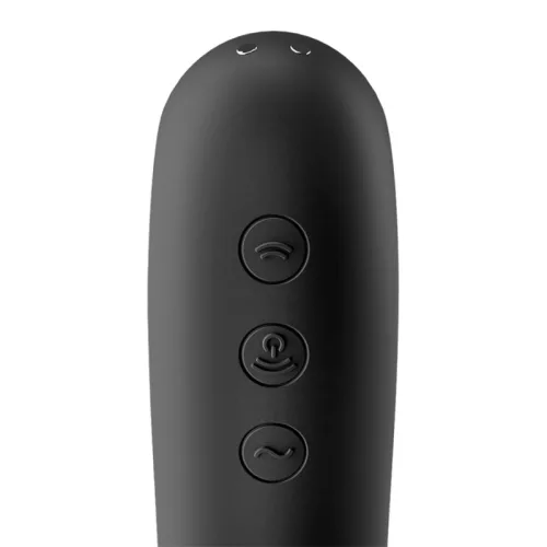 Dual Kiss Satisfyer Csiklóstimulátor Fekete
