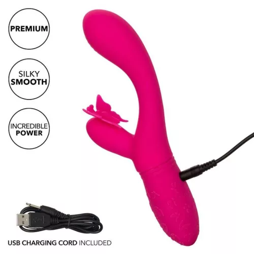 CALEXOTICS - csiklóizgató pillangó vibrátor rózsaszínben