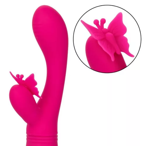 CALEXOTICS - csiklóizgató pillangó vibrátor rózsaszínben