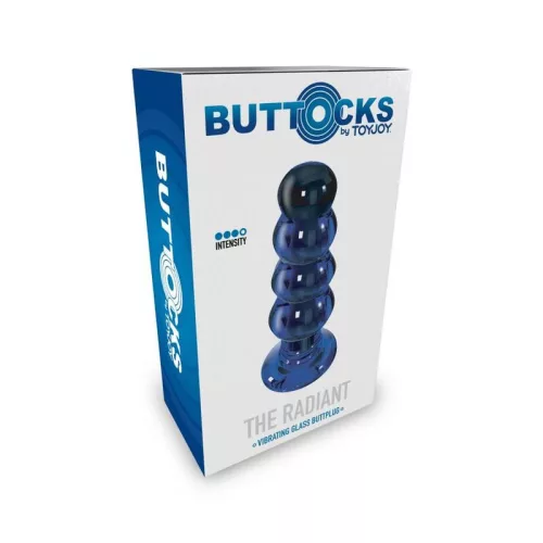 TOYJOY - A RAGYOGÓ ÜVEG BUTTPLUG-OT FOGJA
