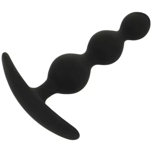 FEKETE-EZÜST - RUPERT ANÁLIS GOLYÓLÁNC 10 CM