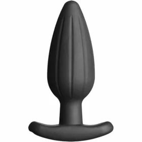 ELECTRASTIM - SZILIKON FEKETE ROCKER BUTT PLUG LARGE