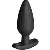 ELECTRASTIM - SZILIKON FEKETE ROCKER BUTT PLUG LARGE