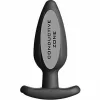 ELECTRASTIM - SZILIKON FEKETE ROCKER BUTT PLUG LARGE