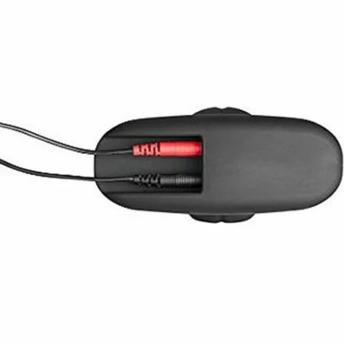 ELECTRASTIM - SZILIKON FEKETE ROCKER BUTT PLUG LARGE