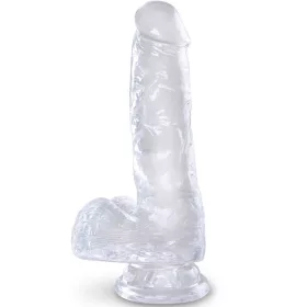6" with balls Clear