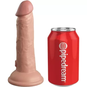6" Dual Density Silicone Cock  Light