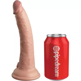 7" Dual Density Silicone Cock  Light