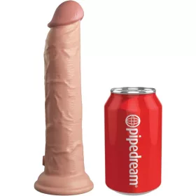 9" Dual Density Silicone Cock  Light