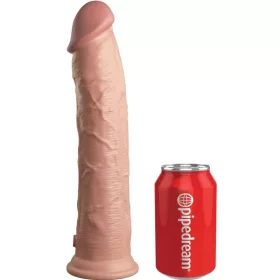 11" Dual Density Silicone Cock  Light