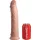 11" Dual Density Silicone Cock  Light