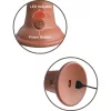 8" Dual Density Vibrating Silicone Cock  Tan