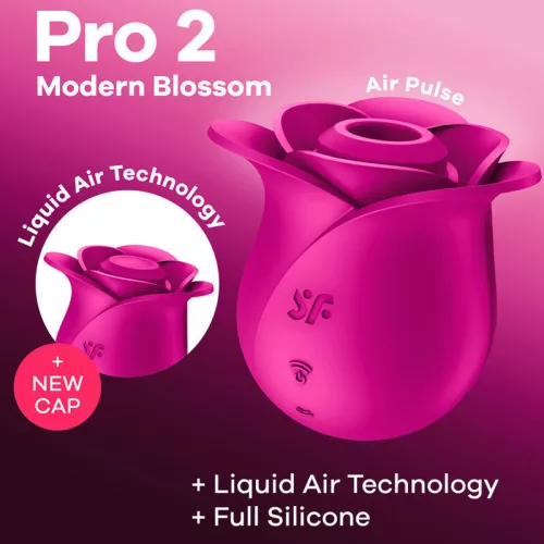 Clitoris Stimulator Pro 2 Modern Fuchsia - Blossom