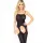 728195 Opaque Suspender Bodystocking O/S Black