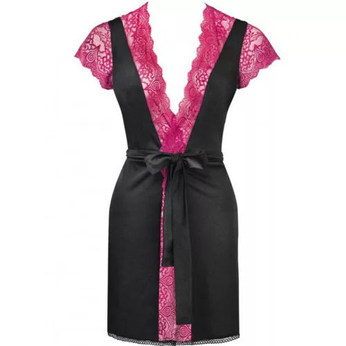 LIVCO CORSETTI DIVAT - KUMIKO LC 90428 KÖNTÖS + BUGYI FEKETE L/XL
