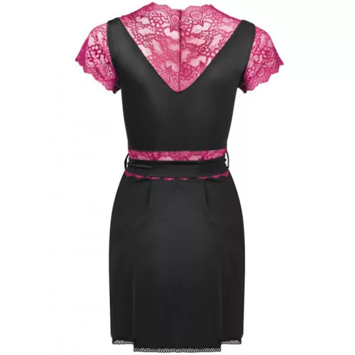 LIVCO CORSETTI DIVAT - KUMIKO LC 90428 KÖNTÖS + BUGYI FEKETE L/XL