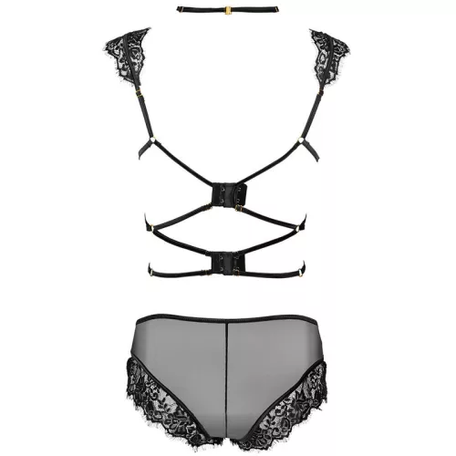 LIVCO CORSETTI FASHION - csábító fekete melltartó és bugyi szett