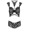 LIVCO CORSETTI FASHION – érzéki fekete melltartó és bugyi L/XL