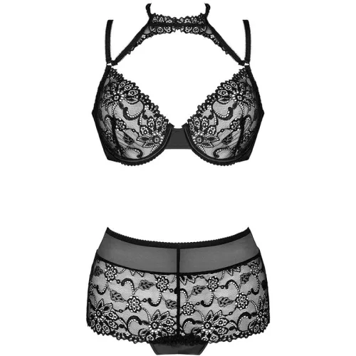 LIVCO CORSETTI FASHION – érzéki fekete melltartó és bugyi szett